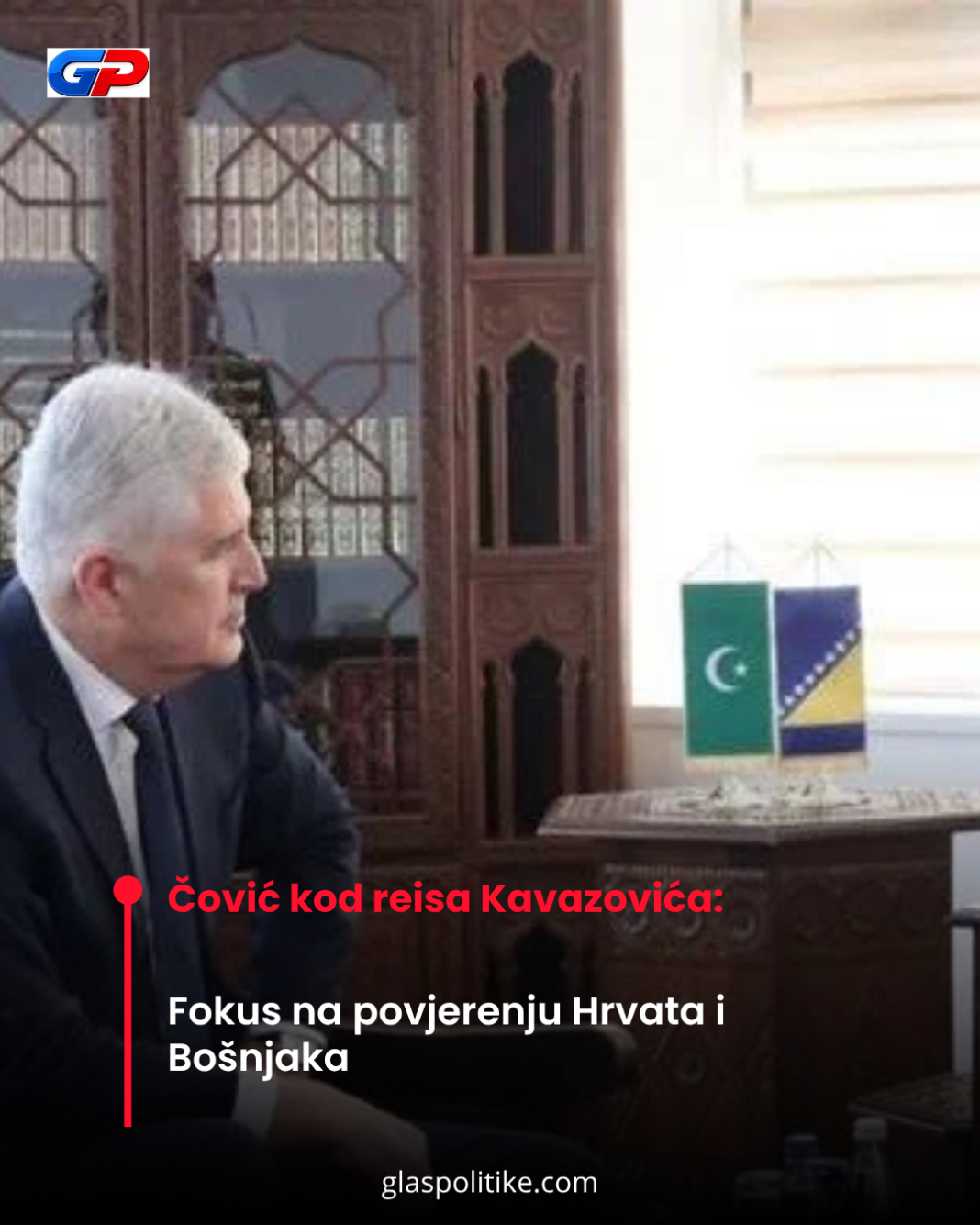 Čović i Kavazović razgovarali o povjerenju između Hrvata i Bošnjaka