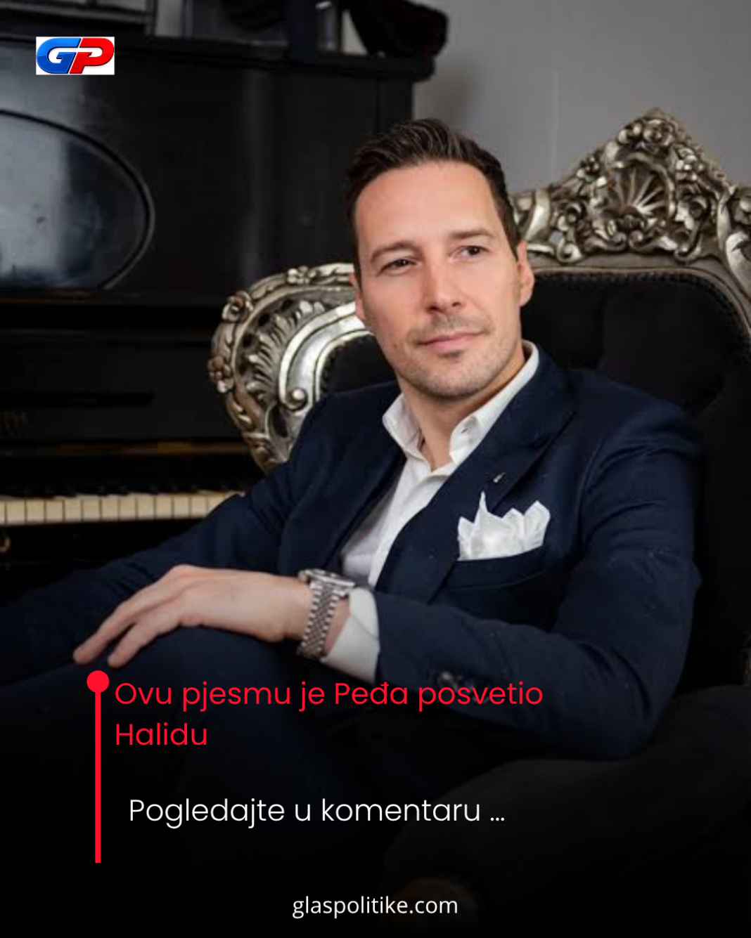 Ovu pjesmu je Peđa posvetio kolegi Halidu