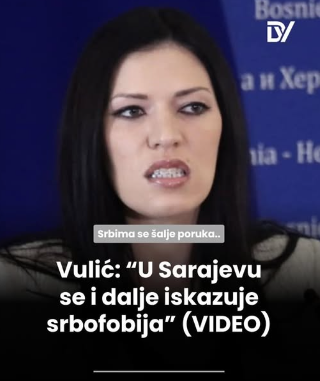 Sanja Vulić: “U Sarajevu se i dalje iskazuje srbofobija”