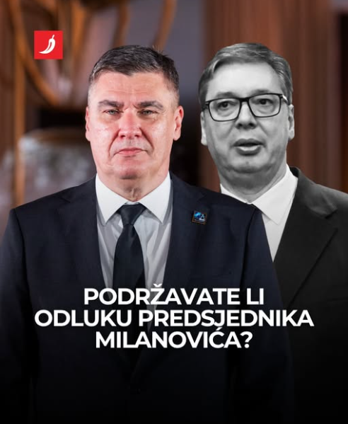 Milanović zbog izjava Vučića otkazao summit Brdo-Brijuni